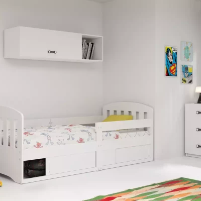 Gyerekágy 80x160 GAVRIL tárolóhellyel és matraccal - fehér