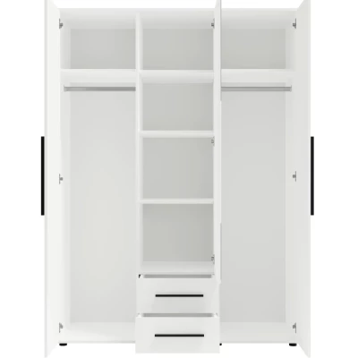 Kombinált gardrób 150 cm ANDELINA - kasmír