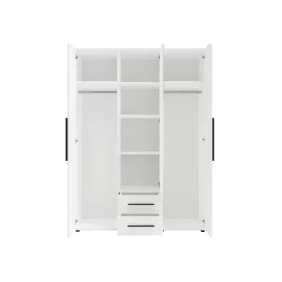 Kombinált gardrób 150 cm ANDELINA - kasmír