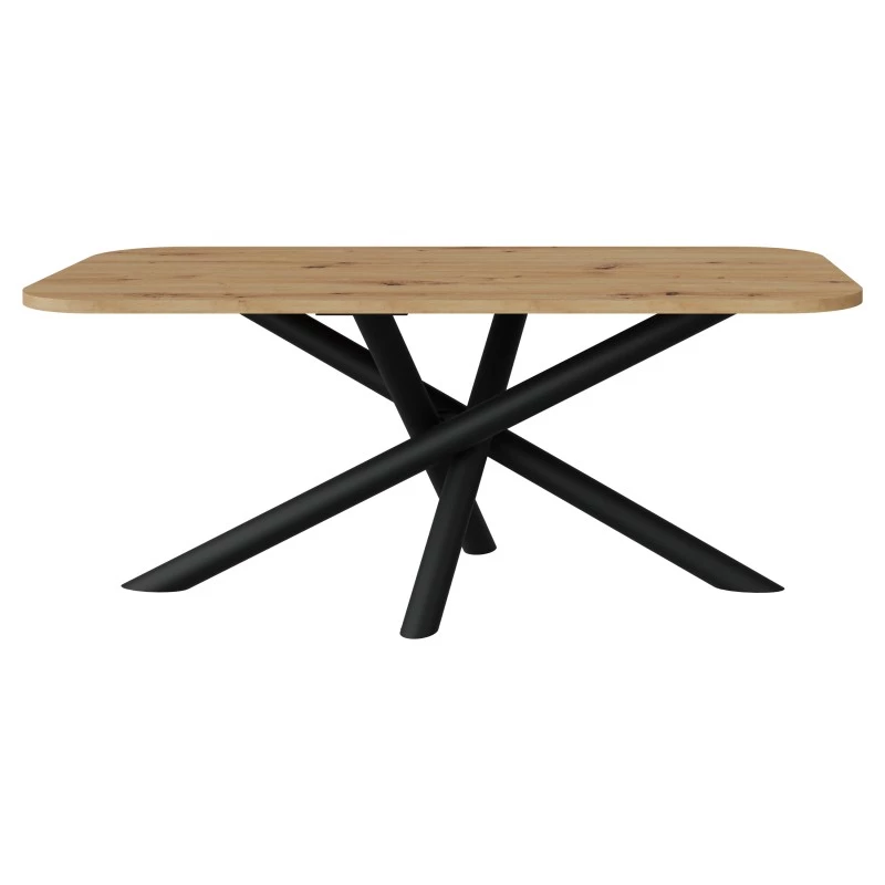 Étkezőasztal 185x90 cm OSVALD - artisan tölgyfa