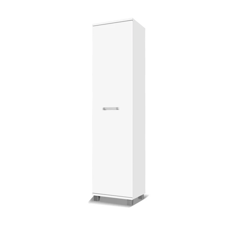 Keskeny polcos szekrény 50 cm ANDOVER - fehér