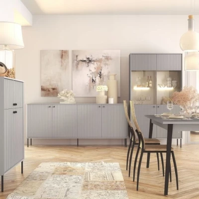 Kihúzható étkezőasztal 180(220)x90 MALAMBO - szürke