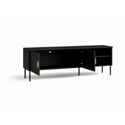 TV állvány 160 cm MOSQURA - fekete grafit