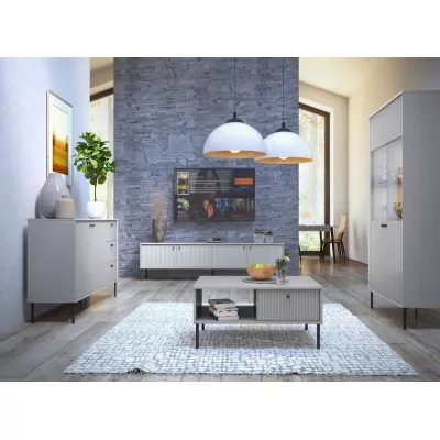 TV állvány 207 cm MALAMBO - szürke