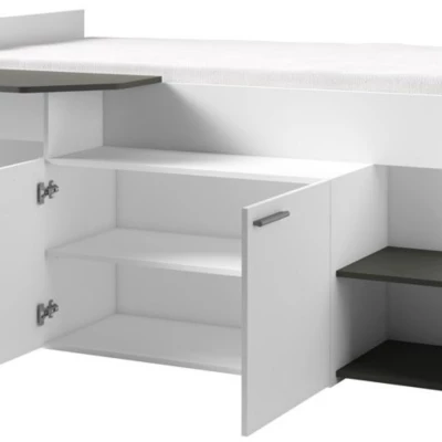 Multifunkcionális gyerekágy 120x200 IBAGUE - fehér