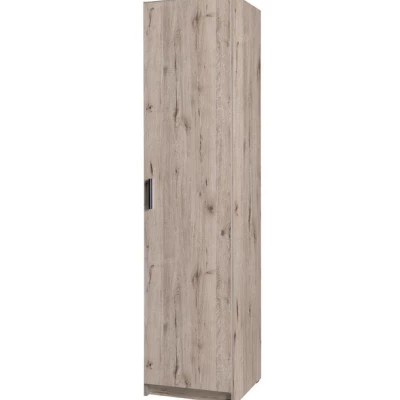 Keskeny gardróbszekrény 45 cm FUNZA 1 - wellington tölgyfa