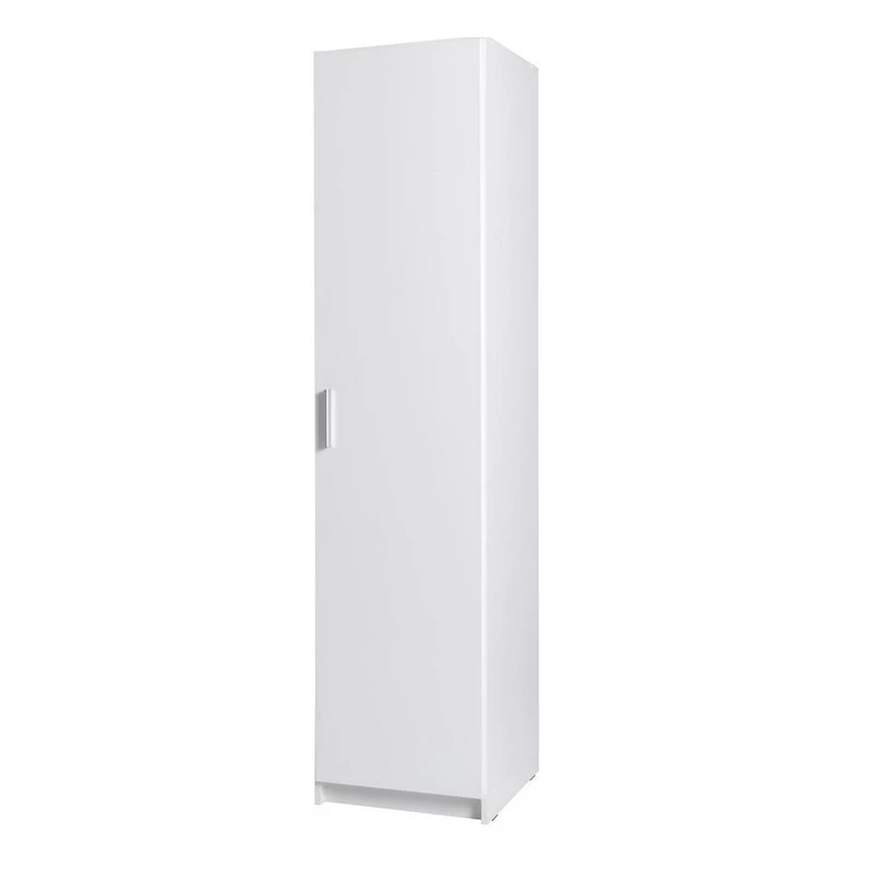 Keskeny gardrób 45 cm FUNZA 1 - alpesi fehér / fényes fehér