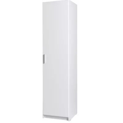 Keskeny gardrób 45 cm FUNZA 1 - alpesi fehér / fényes fehér