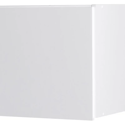 Keskeny gardrób bővítmény 45 cm FUNZA 1 - alpesi fehér / fényes fehér