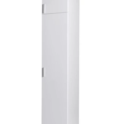 Keskeny gardrób bővítmény 45 cm FUNZA 1 - alpesi fehér / fényes fehér