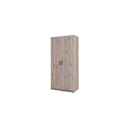Gardróbszekrény 92 cm FUNZA 2 - Wellington tölgyfa
