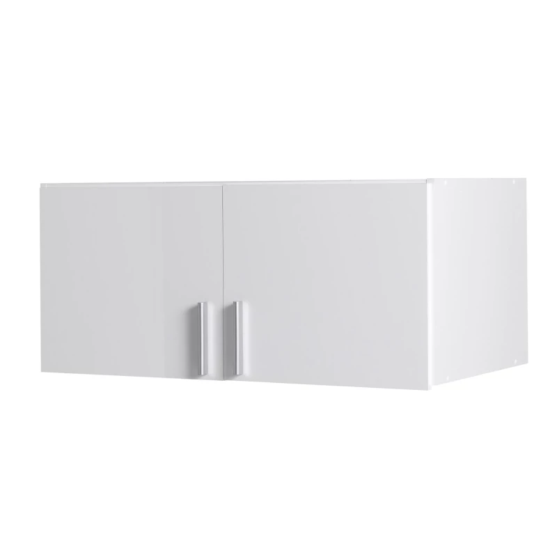 Gardróbbővítmény 92 cm FUNZA 2 - alpesi fehér / fényes fehér