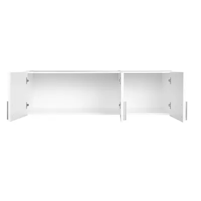 Széles gardrób bővítmény 136 cm FUNZA 4 - alpesi fehér / fényes fehér
