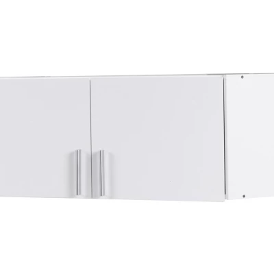 Sarokgardrób bővítmény 117 cm FUNZA 5 - alpesi fehér / fényes fehér