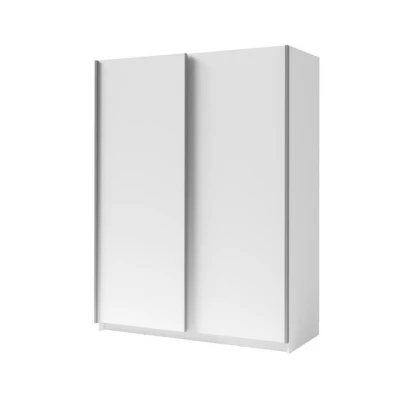 Magas szekrény 150 cm LORICA - fehér
