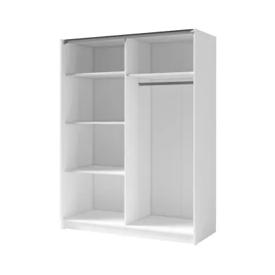 Magas szekrény 150 cm LORICA - fehér