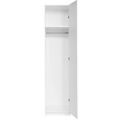Keskeny gardrób 47 cm CERETE 1 - fehér