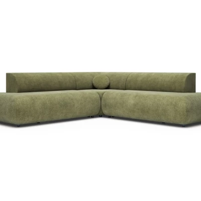 Kanapéágy tárolóval SURREY 2 - khaki, jobb sarok