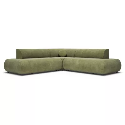 Kanapéágy tárolóval SURREY 2 - khaki, jobb sarok