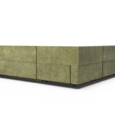 Kanapéágy tárolóval SURREY 2 - khaki, jobb sarok