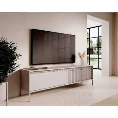 Széles TV-állvány 187 cm MOULTON - bézs