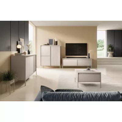 TV-állvány 153 cm MOULTON - bézs