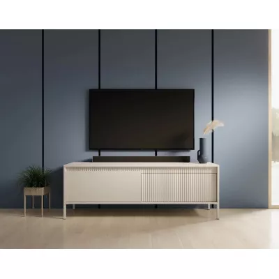 TV-állvány 153 cm MOULTON - bézs