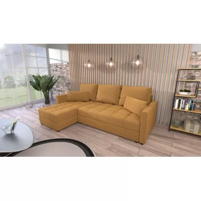 L alakú kanapégarnitúra KLAVERA 2 - méz