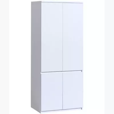 Gardrób 80 cm CARYM - fehér