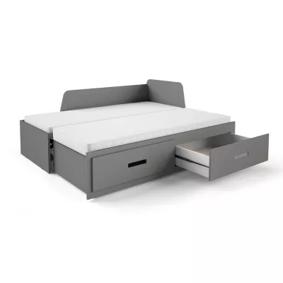 Összecsukható gyerekágy 80x200 FRANKLYN - antracit