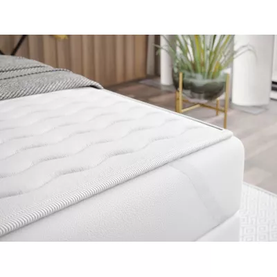 Hotel egyszemélyes ágy 120x200 NEWSOMS 2 - szürke + INGYENES fedőtakaró