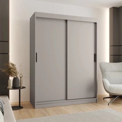 Tolóajtós gardróbszekrény 150 cm CASANDRA - kasmír