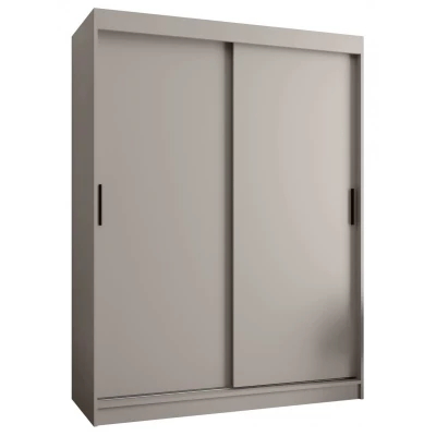 Tolóajtós gardróbszekrény 150 cm CASANDRA - kasmír