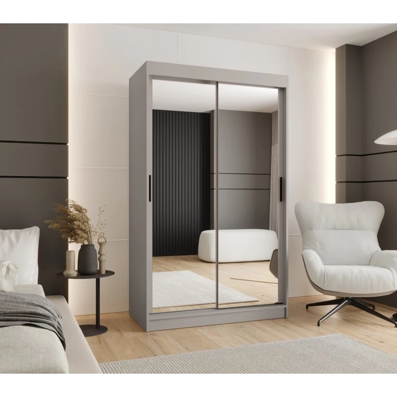 Tükrös gardrób 120 cm CASANDRA - kasmír
