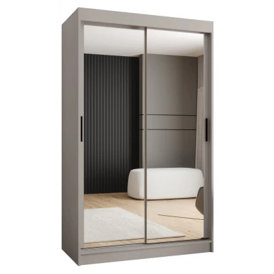 Tükrös gardrób 120 cm CASANDRA - kasmír