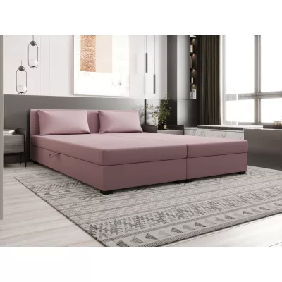 Franciaágy 140x200 ZAJDA DOUBLE 1 tárolóhellyel - rózsaszín
