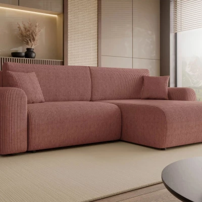 YAKIMA Összecsukható Sarokkanapé Tárolóval - Indian Pink