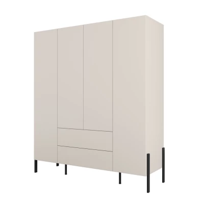 Nagyméretű gardrób 184 cm ADIS S - kasmír