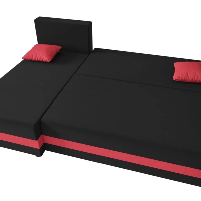 Modern HORTENZIE sarokülő - barna / sötétbarna