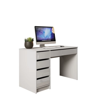 CONALL univerzális kisasztal - fehér fényes