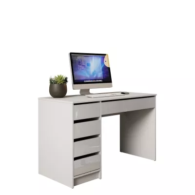 CONALL univerzális kisasztal - fehér fényes