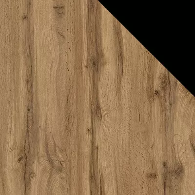 HAER 2 stílusos TV asztal - wotan tölgy / fekete