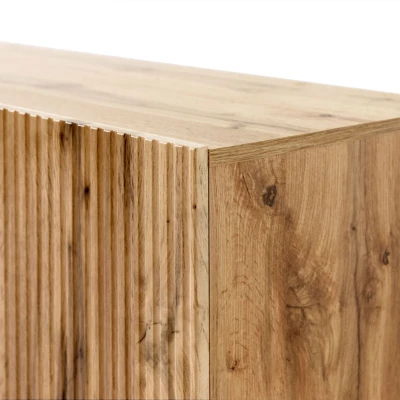 HAER 2 stílusos TV asztal - wotan tölgy / fekete