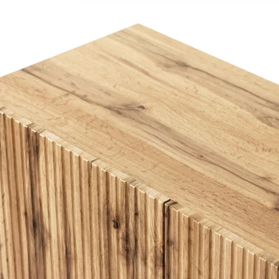 HAER 2 stílusos TV asztal - wotan tölgy / fekete