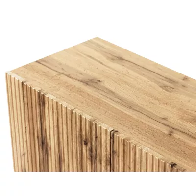 HAER 2 stílusos TV asztal - wotan tölgy / fekete