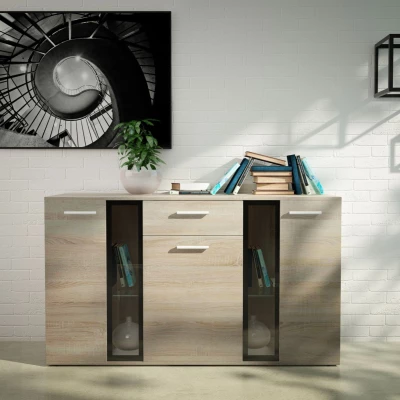 SANA komód a nappaliba - sonoma tölgyfa