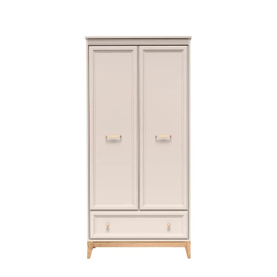 Kétajtós szekrény 92 cm ELLENSBURG - kasmír