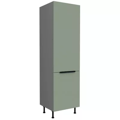LUNARA élelmiszerszekrény - szélesség 60 cm, zöld / antracit