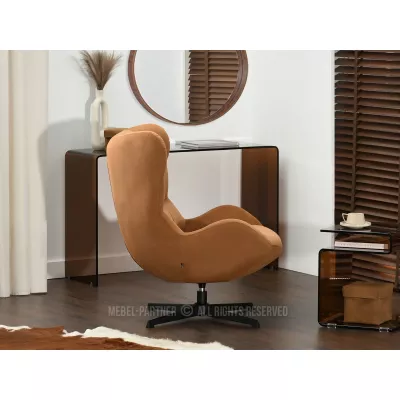 ARELON forgószék - mustársárga / fekete