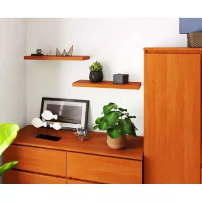 Fali polc 60 cm OLANIRA - égerfa